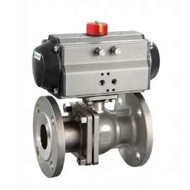 पेन्युमेटिक एक्चुएटर बॉल वाल्व